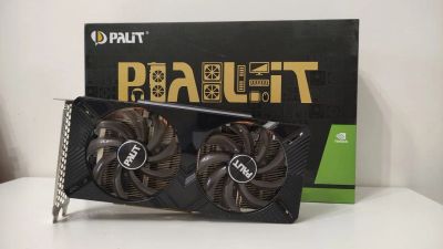 Лот: 19464893. Фото: 1. Видеокарта Palit GTX 1660 Dual... Видеокарты