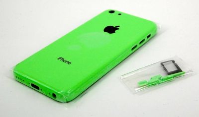 Лот: 9456422. Фото: 1. Корпус Apple iPhone 5C зеленый... Корпуса, клавиатуры, кнопки