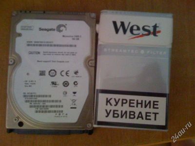 Лот: 1148361. Фото: 1. ноутбучный seagate momentus 5400... Жёсткие диски (HDD)