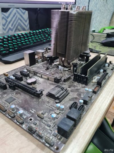 Лот: 18489525. Фото: 1. Z270-A-PRO + i5 7400 + 8gb ddr4... Комплекты запчастей