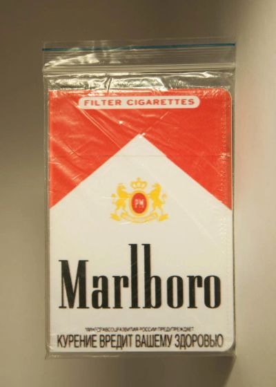 Лот: 6681683. Фото: 1. Обложка на паспорт Винил Marlboro. Подарки на Новый год