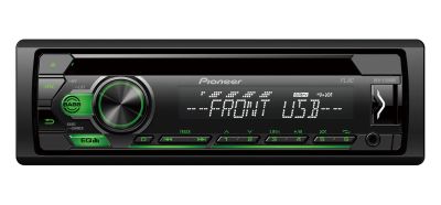 Лот: 12530820. Фото: 1. Pioneer DEH-S110UBG 1-DIN CD Tuner... Автомагнитолы