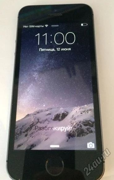 Лот: 5688096. Фото: 1. Iphone 5s 16gb GRAY. Смартфоны