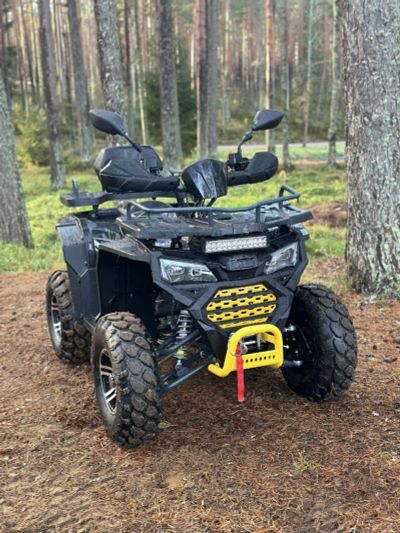 Лот: 25683936. Фото: 1. Квадроцикл Wels ATV Dodge 200... Снегоходы, квадроциклы