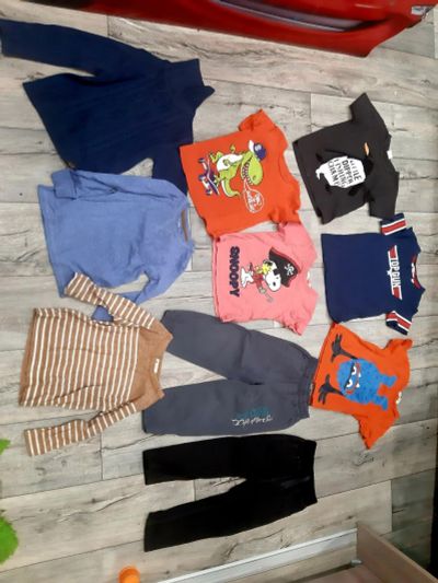 Лот: 18169160. Фото: 1. Вещи h&m,crockid. Футболки, поло, топы, лонгсливы