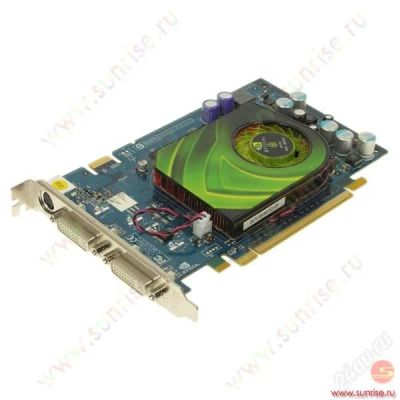 Лот: 1914210. Фото: 1. PCI-E Geforce 7600GT DDR3 256Mb... Видеокарты