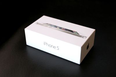 Лот: 4863039. Фото: 1. Коробка iPhone 5 Белая White. Коробки, инструкции