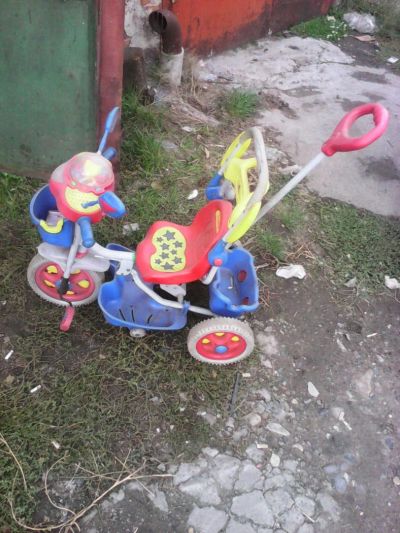 Лот: 6123988. Фото: 1. Велосипед с ручкой для родителей. Красноярск
