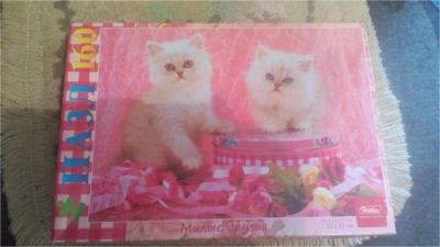 Лот: 9909184. Фото: 1. Пазл котята 160 дет. Пазлы