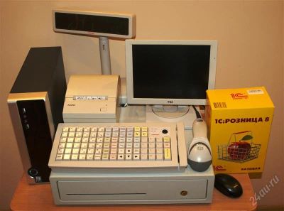 Лот: 2317395. Фото: 1. POS-система - рабочее место продавца-кассира... Торговое
