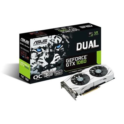 Лот: 11244776. Фото: 1. ASUS DUAL GTX 1060 OC 3GB. Видеокарты