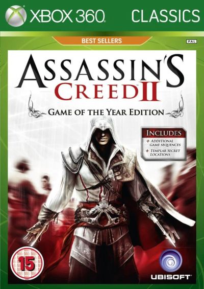 Лот: 6923111. Фото: 1. Игра "Assasin's creed 2" для XBOX... Игры для консолей