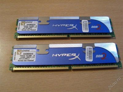 Лот: 1812906. Фото: 1. Память 4Gb (2*2Gb) Kingston KHX8500D2K2... Оперативная память