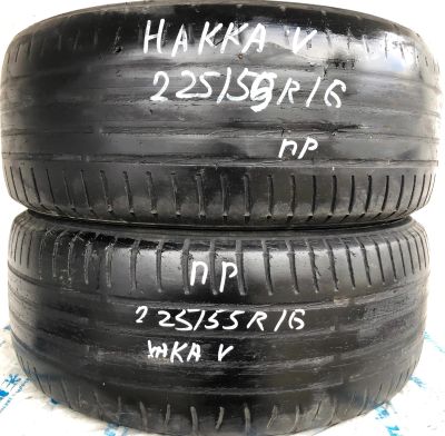 Лот: 14535196. Фото: 1. Шины 225/55 R16 225/55/16 Nokian... Шины