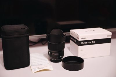 Лот: 16971050. Фото: 1. Объектив Sigma 20mm f/1.4 dg hsm... Объективы
