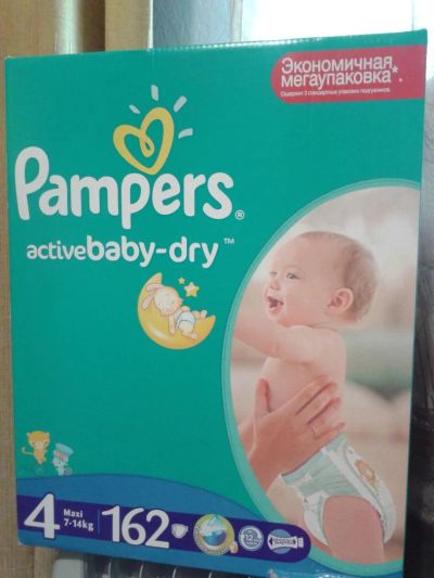 Лот: 4724399. Фото: 1. Подгузники Pampers. Детская гигиена