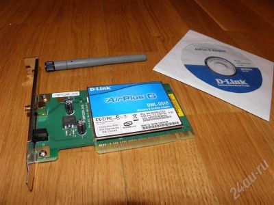 Лот: 246000. Фото: 1. Wi-Fi D-link DWL-G510. WiFi, Bluetooth адаптеры