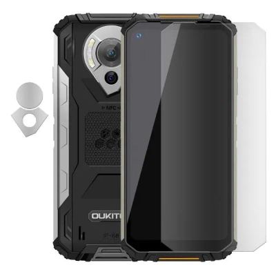 Лот: 24599573. Фото: 1. Защитное стекло Krutoff для Oukitel... Защитные стёкла, защитные плёнки