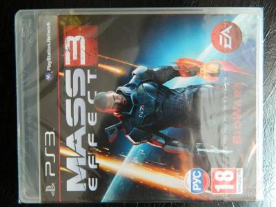 Лот: 1785951. Фото: 1. Mass Effect 3 [ps3]. новый в пленке... Игры для консолей