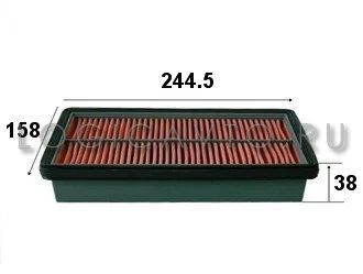 Лот: 11278575. Фото: 1. Vic A-457 Воздушный фильтр. Расходные материалы