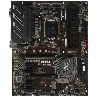 Лот: 19465618. Фото: 1. Новая Материнская плата MSI Z390-A... Материнские платы