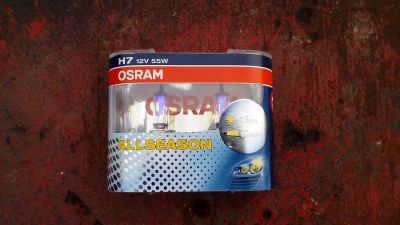 Лот: 11854681. Фото: 1. Комплект ламп H7 55W 12V Osram. Оптика и освещение