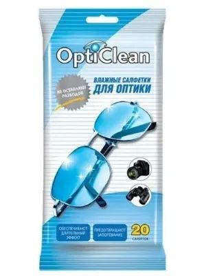 Лот: 12947946. Фото: 1. Салфетки влажные OptiClean №20... Средства личной гигиены 