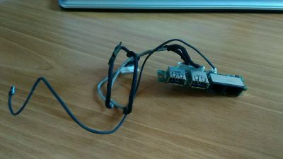 Лот: 11958872. Фото: 1. Плата usb порта для ноутбука RoverBook... Платы расширения, контроллеры, доп. порты