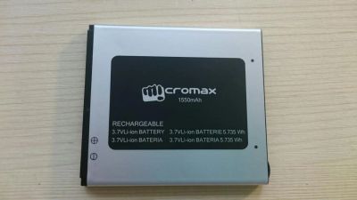 Лот: 8814773. Фото: 1. Аккумуляторная батарея для Micromax... Аккумуляторы