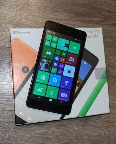 Лот: 17062436. Фото: 1. Microsoft Lumia 535 2 sim (Nokia... Смартфоны