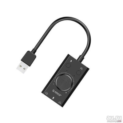 Лот: 13570151. Фото: 1. Звуковая карта USB Orico SC2 14417. Звуковые карты