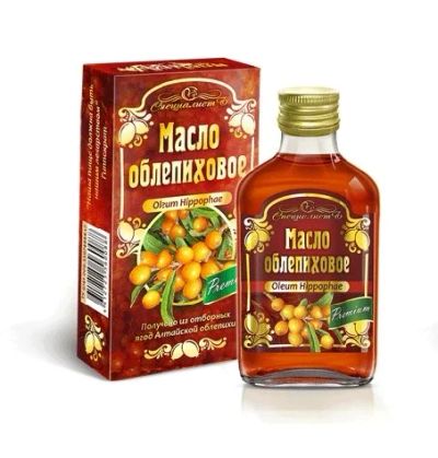 Лот: 12963441. Фото: 1. Масло облепиховое "Алтай" 100... Диетическое питание
