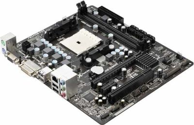 Лот: 9837749. Фото: 1. AsRock FM2A55M-DGS (FM2) Обмен... Материнские платы