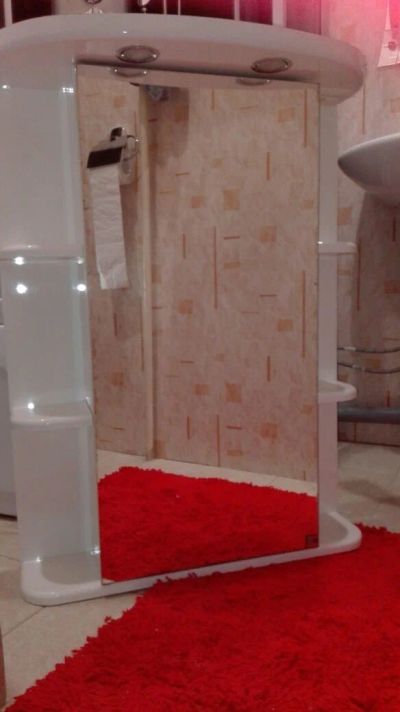 Лот: 10032752. Фото: 1. подвесной шкаф в ванную. Мебель для ванной комнаты
