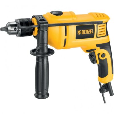 Лот: 16956607. Фото: 1. Ударная дрель Denzel ID-750 (750... Электроинструмент