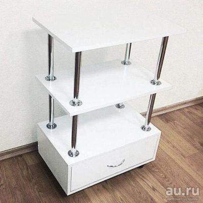 Лот: 13385170. Фото: 1. Косметологический столик(с ящиком... Туалетные столики