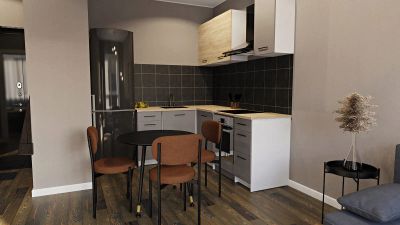 Лот: 23962609. Фото: 1. Зона кухни, темная. Другое (мебель)