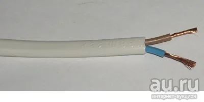 Лот: 19803562. Фото: 1. Кабель ШВВП 2*0,75 белый ГОСТ... Разное