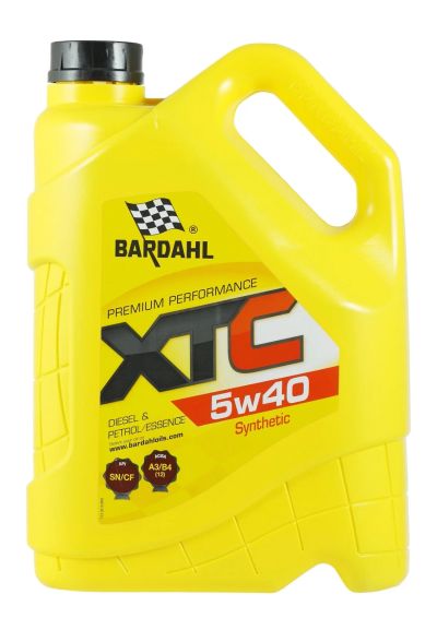Лот: 15316382. Фото: 1. Bardahl 5W40 XTC SN/CF 4L. Масла, жидкости