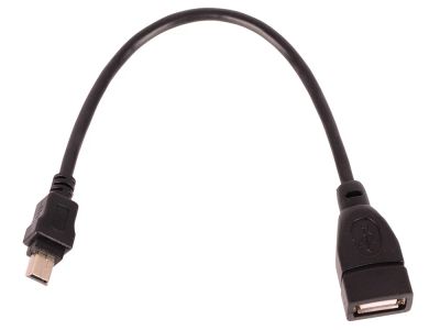 Лот: 18318017. Фото: 1. Кабель переходник [OTG - USB mini... Дата-кабели, переходники