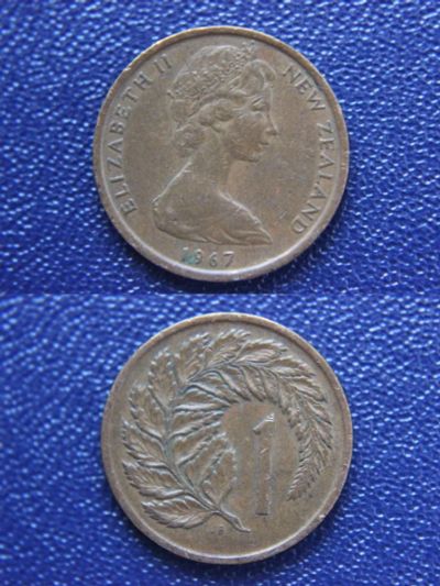 Лот: 9639159. Фото: 1. (178) Новая Зеландия 1 цент 1967. Другое (монеты)