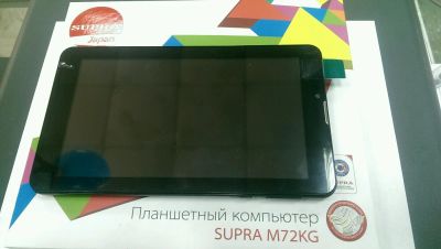 Лот: 8332027. Фото: 1. Планшет Supra M72KG (в1). Планшеты