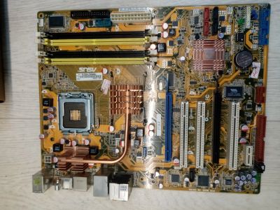 Лот: 15659783. Фото: 1. Мат плата Asus p5kr. Материнские платы