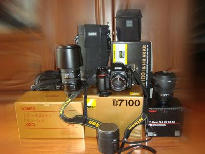 Лот: 4606742. Фото: 1. Nikon D7100 (Ачинск). Цифровые зеркальные