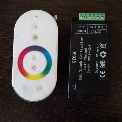Лот: 5516888. Фото: 1. LED RGB контроллер, 12-24v, 18A... Диоды и тиристоры
