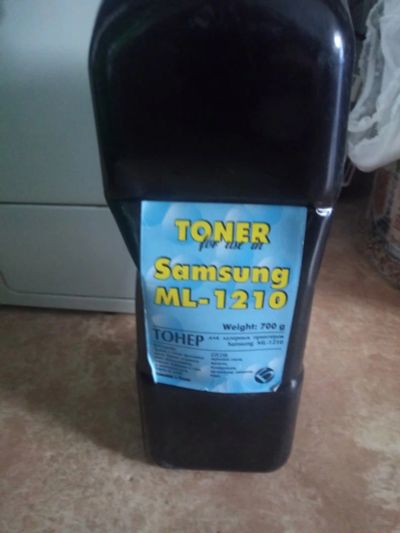 Лот: 17888362. Фото: 1. Тонер Samsung ML-1210. Картриджи, расходные материалы