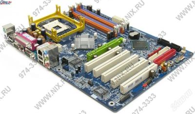 Лот: 801669. Фото: 1. GA-8IPE1000-G 478 сокет. Материнские платы