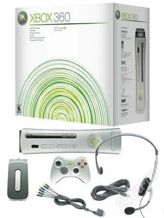 Лот: 819101. Фото: 1. Xbox360 + диски + 2 джоя. полный... Игровые приставки, консоли