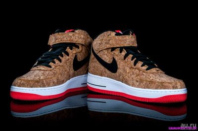 Лот: 13299228. Фото: 1. Nike Air Force 1 Mid Cork. Кеды, кроссовки, слипоны