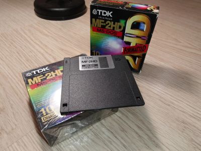 Лот: 25552294. Фото: 1. 20 новых дискет MF-2HD (MS-DOS... Другое (носители информации)